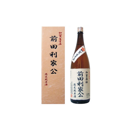 「前田利家公」特別純米酒 Maeda Toshiiekou" Special Junnai Sake (ALC.15.5%)"