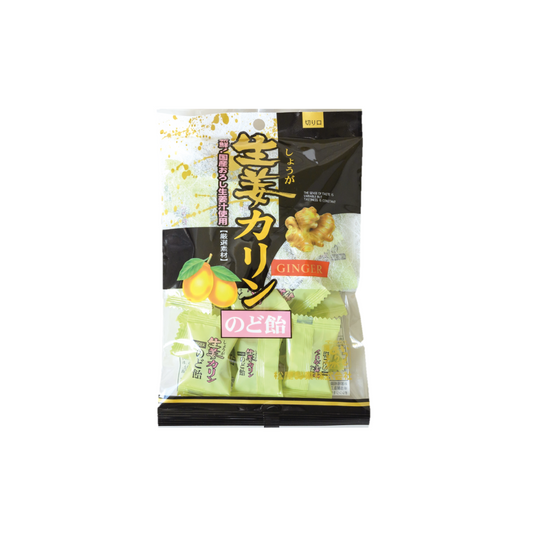 松屋製菓 生薑花琳潤喉糖 Matsuya Confectionery Ginger Karin Throat Candy