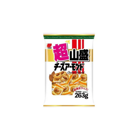 超 量起司杏仁米菓 Super Heaping Amount Of Cheese Almond Rice Cracker