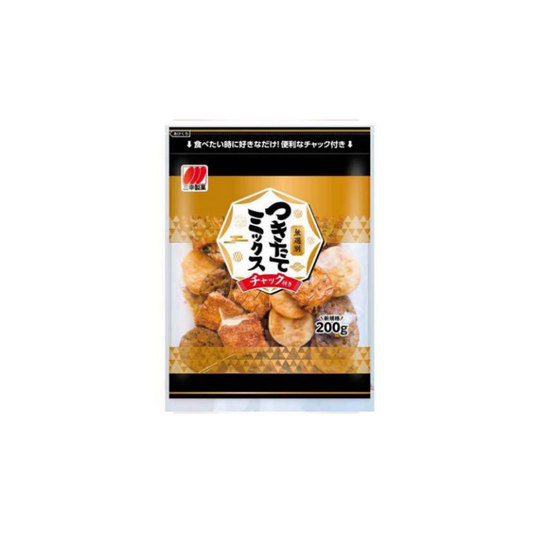 綜合米菓(拉鍊包裝) Comprehensive Rice Crackers (Zipper Packaging)