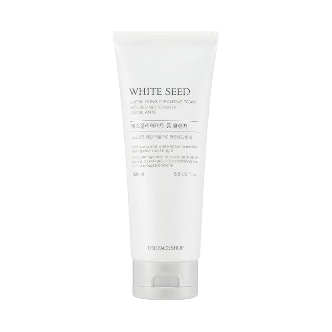 WHITE SEED EXFOLIATING CLEANSING FOAM(GZ)
