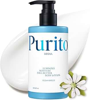 PURITO Luminous Moisture Shea Butter Body Lotion Ocean Breeze