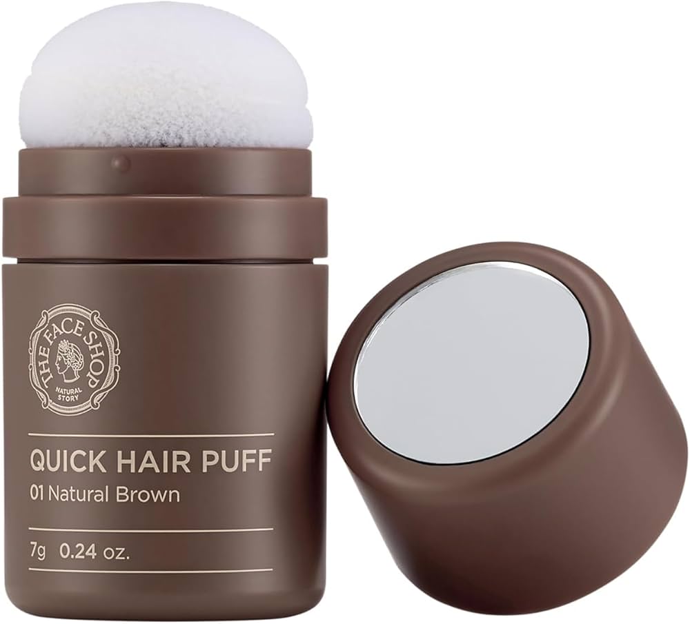 QUICK HAIR PUFF 01 Natural Brown