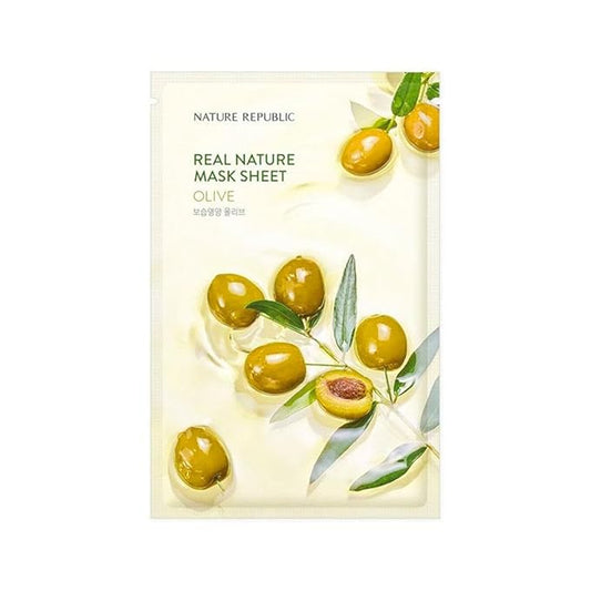REAL NATURE OLIVE MASK SHEET(RR)