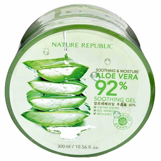 SOOTHING & MOISTURE ALOE VERA 92% SOOTHING GEL