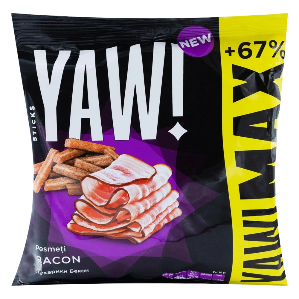 Sticks snack with Bacon flavour 50g