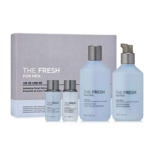 (SET)THE FRESH FOR MEN HYDRATING FACIAL SKINCARE GIFT SET