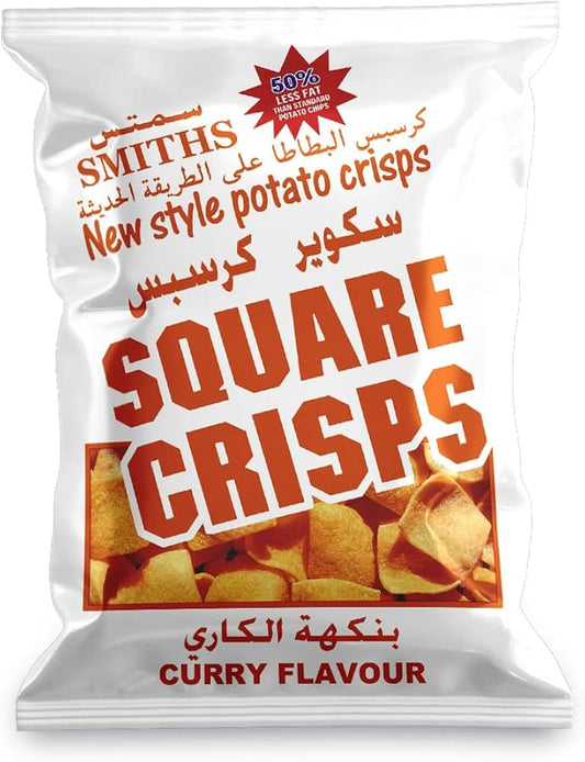 Square Crisps Curry  Family