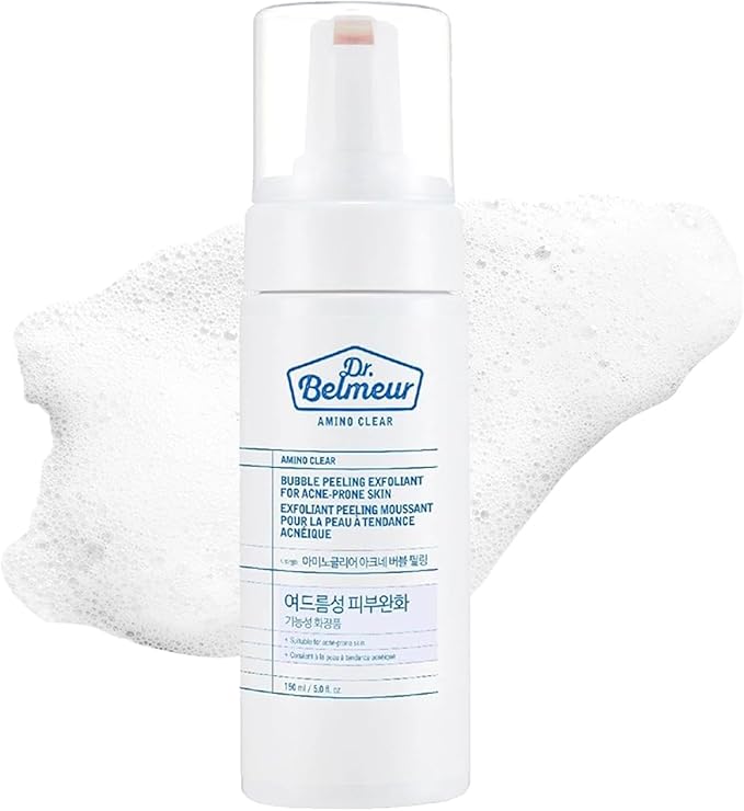 DR.BELMEUR AMINO CLEAR BUBBLE PEELING EXFOLIANT FOR ACNE-PRONE SKIN