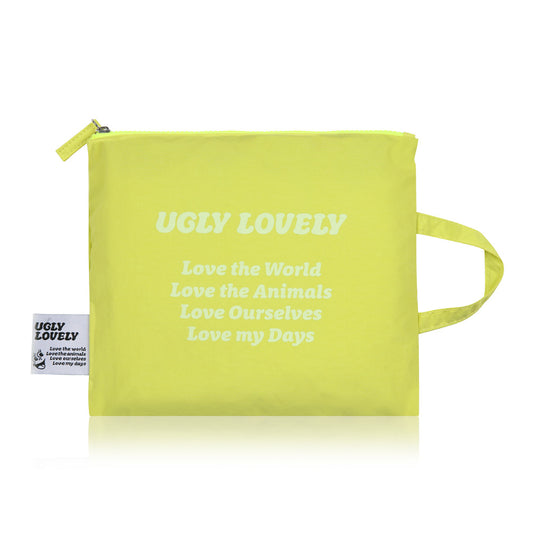 UGLY LOVELY NYLON POUCH LIME