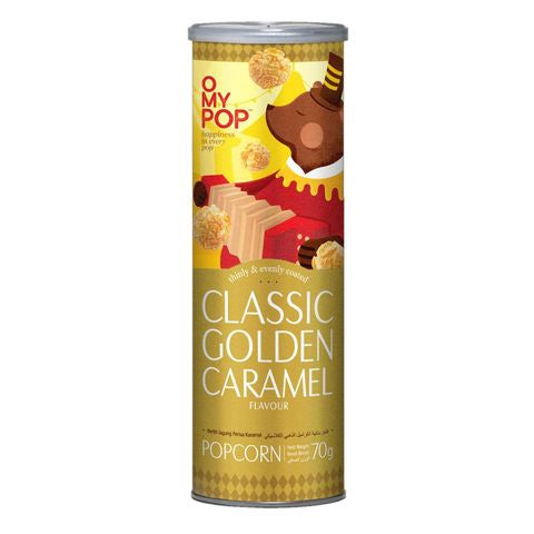 Omypop Popcorn – Golden Caramel