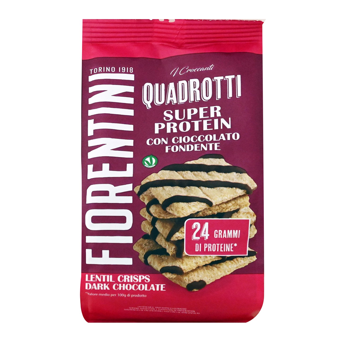 SMALL CRISPBREADS SUPER PROTEIN WITH DARK CHOCO