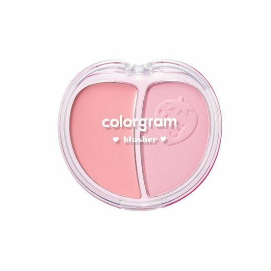 colorgram Tintin Dory Duo Blusher 01 Strawberru Duo
