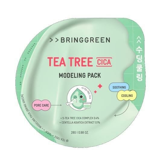 BRINGGREEN Modeling Pack (Tea Tree Cica) 28g