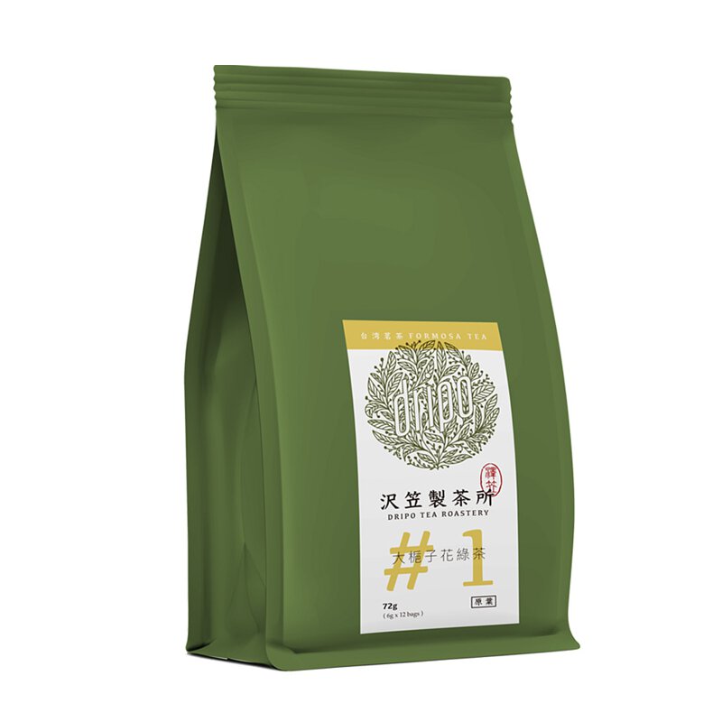Dripo Gardenia Flower Green Tea (12 packs)