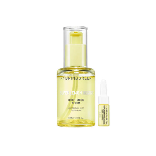 BRINGGREEN Super Lemon Glutathione Brightening Serum 50ml Set (+Night Activator 3g)(2409)