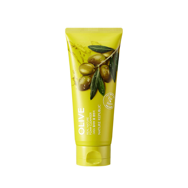 REAL NATURE OLIVE FOAM CLEANSER
