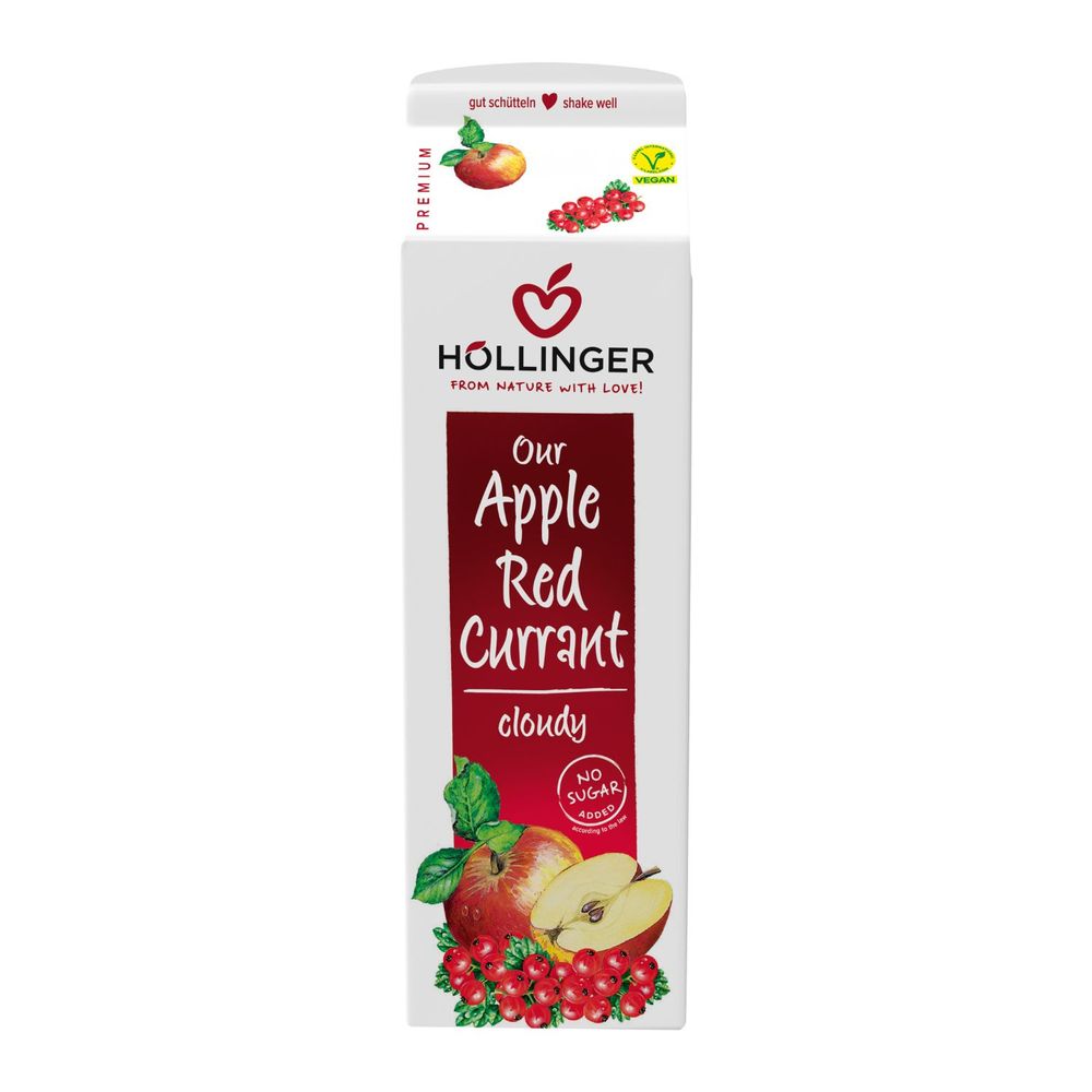 Apple-red currant juice