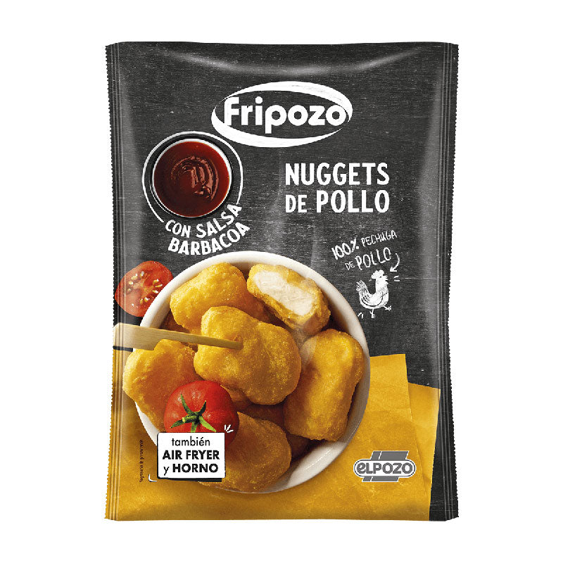 NUGGETS WITH BARBACUE SAUCE