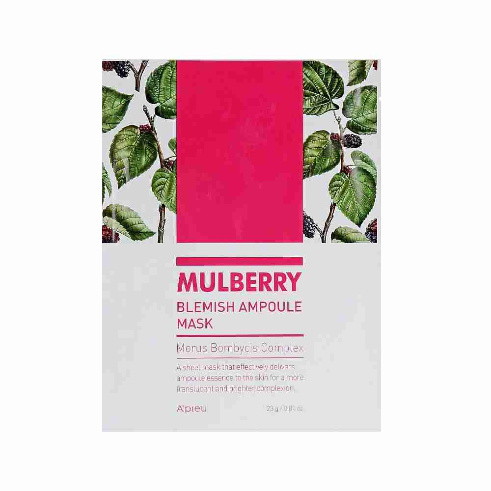 A'PIEU MULBERRY_BLEMISH_AMPOULE_MASK