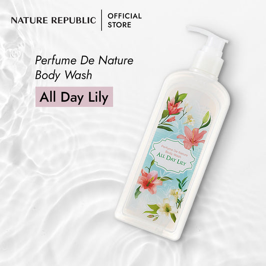 PERFUME DE NATURE BODY WASH_ALL DAY LILY