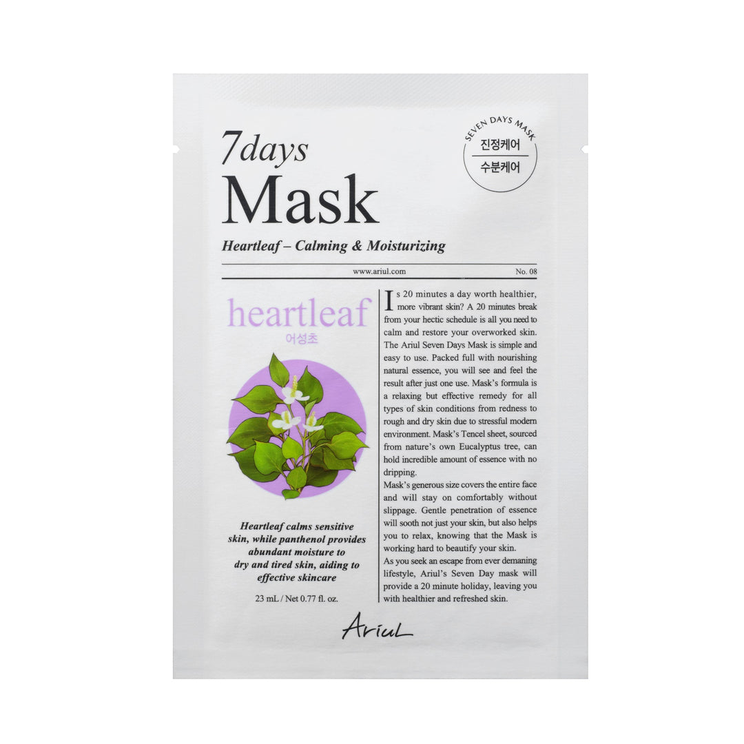 Ariul 7days Mask Heartleaf P