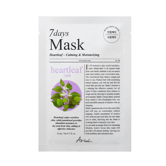 Ariul 7days Mask Heartleaf P