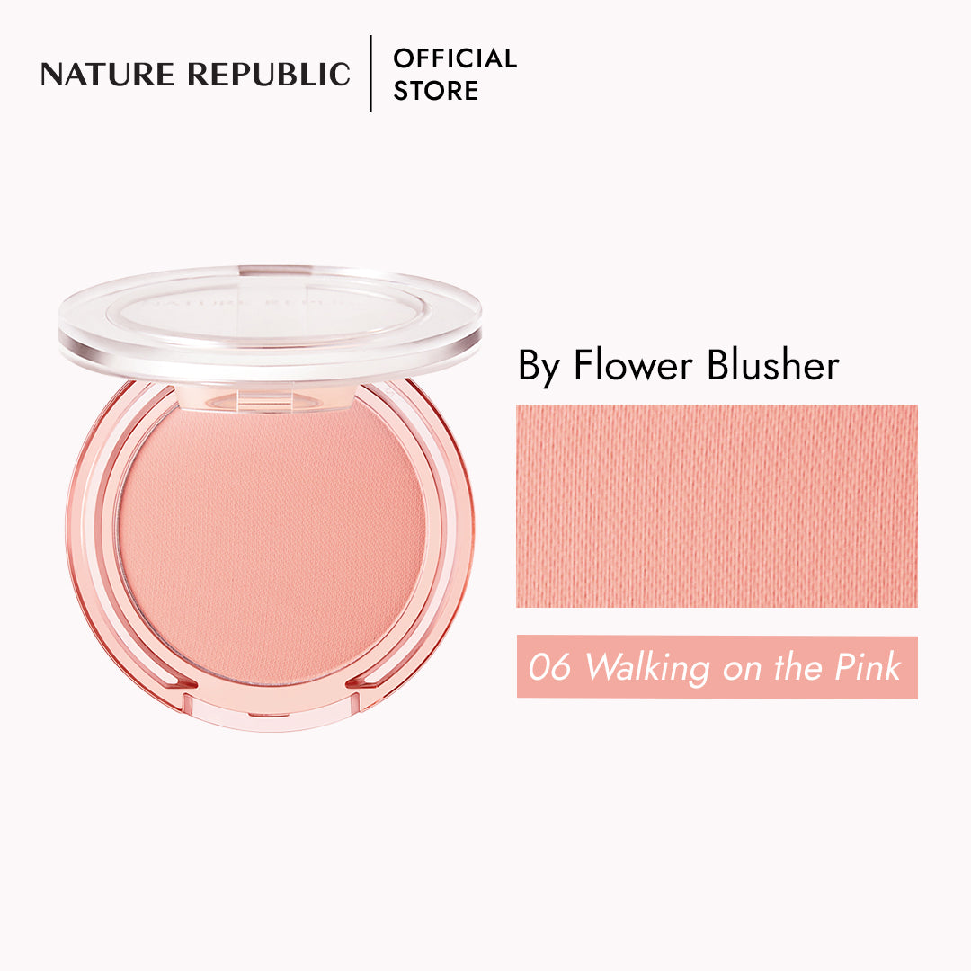 BY FLOWER BLUSHER 06 WALING ON THE PINK