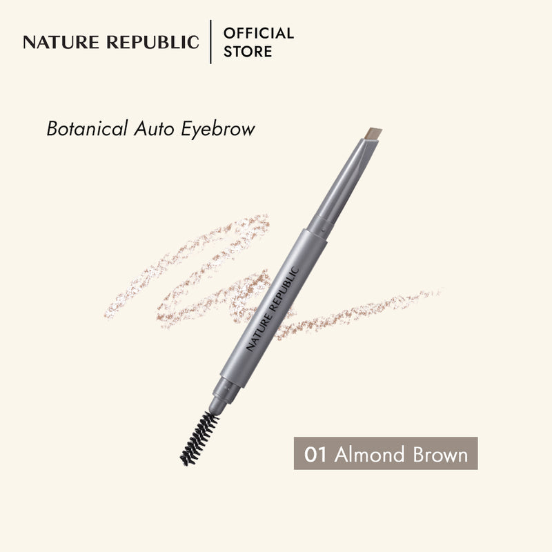 BOTANICAL AUTO EYEBROW 01 ALMOND BROWN