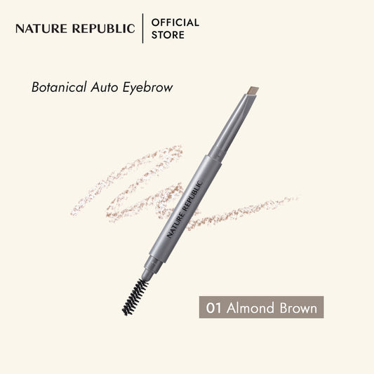 BOTANICAL AUTO EYEBROW 01 ALMOND BROWN