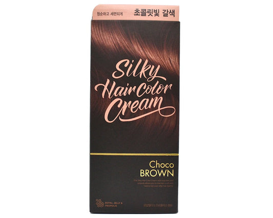 SILKY HAIR COLOR CREAM CHOCO BROWN