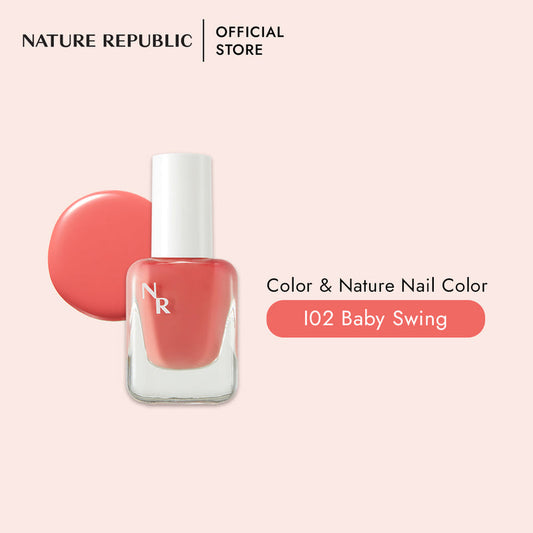 COLOR & NATURE NAIL COLOR I02 BABY SWING