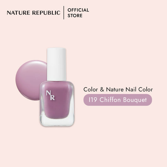 COLOR & NATURE NAIL COLOR I19 CHIFFON BOUQUET