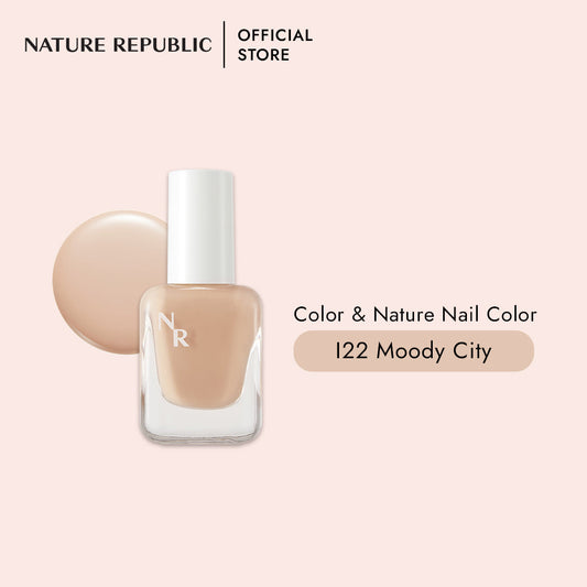 COLOR & NATURE NAIL COLOR I22 MOODY CITY