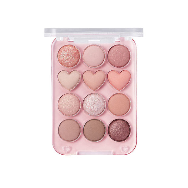 colorgram Pin Point Eyeshadow Palette 01 Peach+Coral=Love