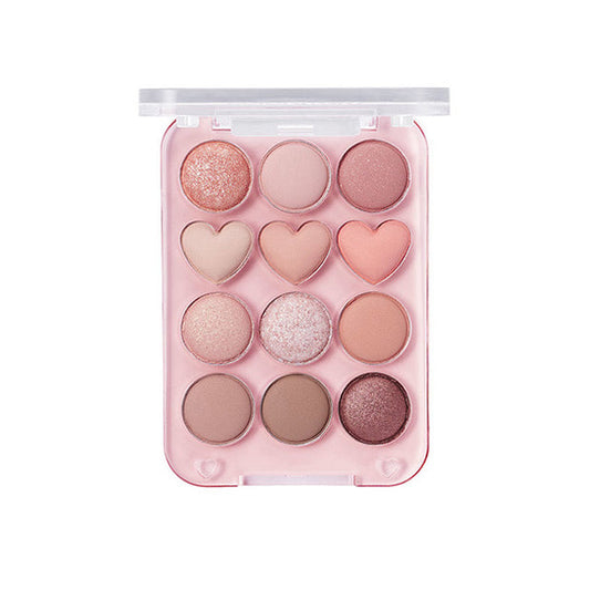 colorgram Pin Point Eyeshadow Palette 01 Peach+Coral=Love