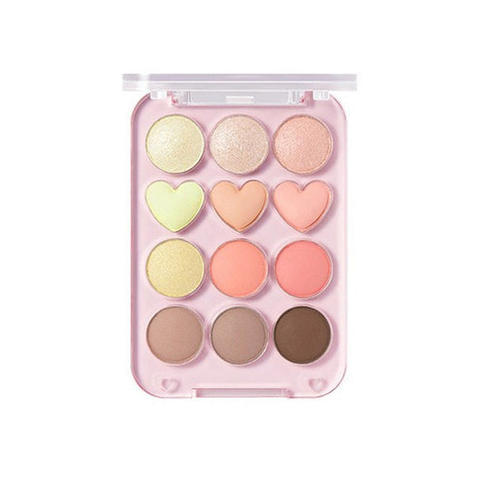 colorgram Pin Point Eyeshadow Palette 05 Blossom+Coral=Love