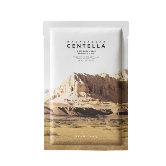 SKIN1004 MADAGASCAR CENTELLA WATERGEL SHEET AMPOULE MASK?25ml*5?