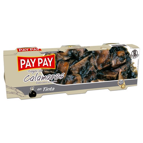 SQUID PIECES IN INK SAUCE (80g * 3pcs)
