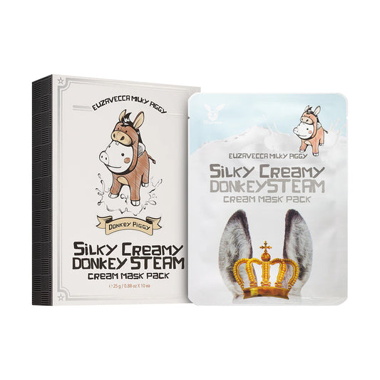 Silky Creamy Donkey Steam Cream Mask Pack