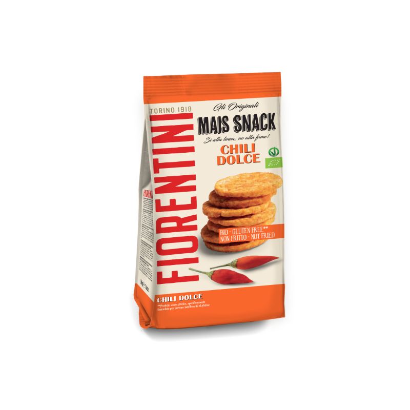 Organic Corn snacks chilli not fried – gluten free)