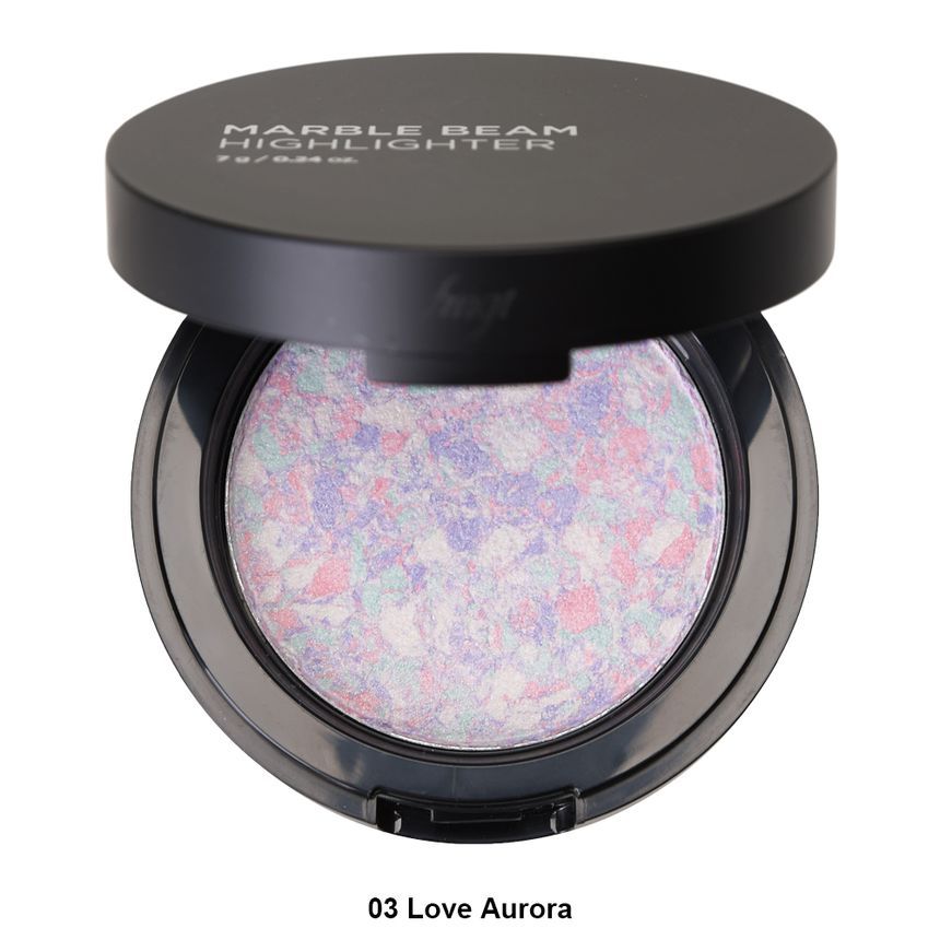 THE FACE SHOP MARBLE BEAM BLUSHER 02 LOVE CORAL
