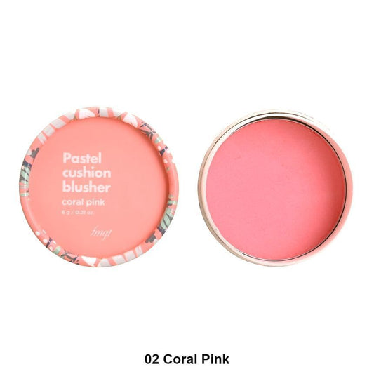 THE FACE SHOP PASTEL CUSHION BLUSHER 02 CORAL PINK