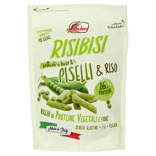 "RISIBISI" ORGANIC PEA-RICE MINI STICKS
