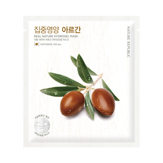 REAL NATURE ARGAN HYDROGEL MASK