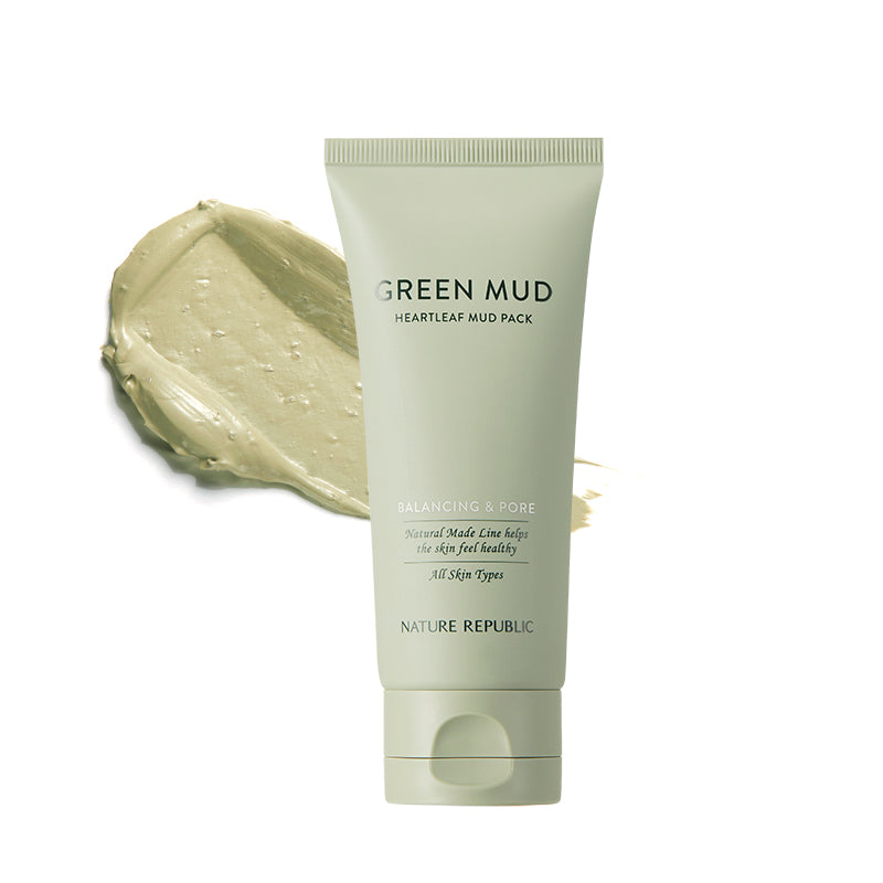 NATURAL MADE GREEN HEARTLEAF BALANCING MUD PACK