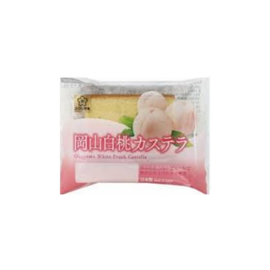 岡山白桃長崎蛋糕 Okayama White Peach Castella