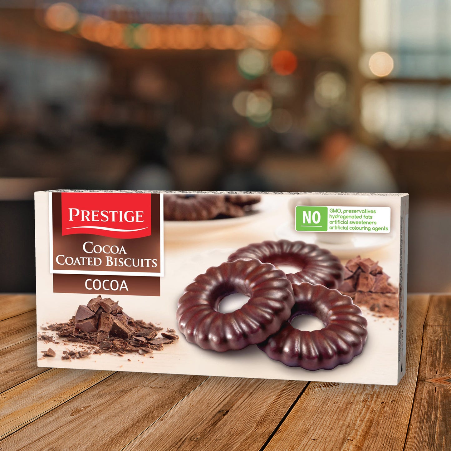 Prestige Classic 160g 
coated biscuits
24 units in a carton