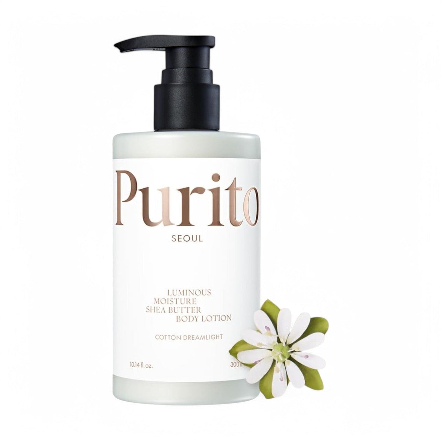 PURITO Luminous Moisture Shea Butter Body Lotion Cotton Dreamlight