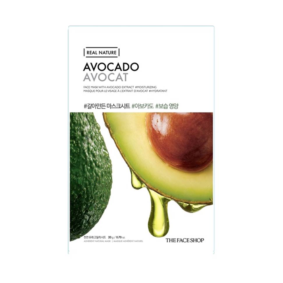 REAL NATURE MASK SHEET AVOCADO.2017